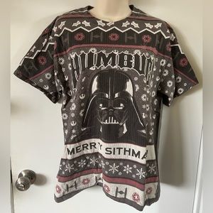 Disney Christmas Short Sleeve Shirt M